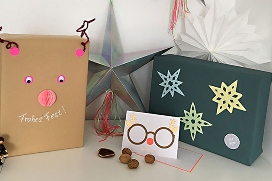 Bild für Last-Minute Geschenkverpackung für Weihnachten
